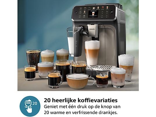 PHILIPS EP5549/70 Volautomatische espressomachine Zwart - Afbeelding 13