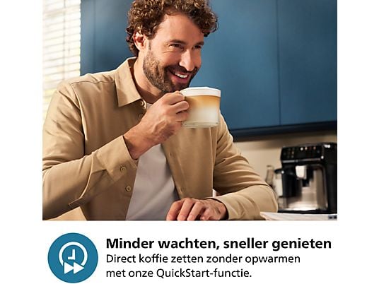 PHILIPS EP5549/70 Volautomatische espressomachine Zwart - Afbeelding 8